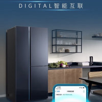 西门子(SIEMENS)530L对开门大容 KT92AA256C家用冰箱风冷无霜一级能效分区精储零度保鲜eNose智感杀