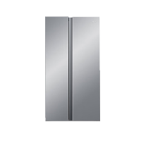 海尔(Haier)BCD-540WGHSSEDXM 风冷无霜双开门双门双变频节能净味大容量540升对开门电冰箱 冰河银