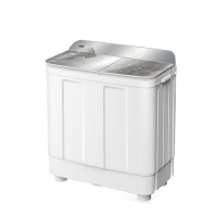 海尔(Haier)洗衣机半自动双缸10公斤双桶大容量老式强劲去污喷淋漂洗波轮洗脱分离XPB100-158S