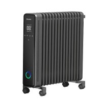 艾美特HU15-SR2 取暖器家用15片电热油汀节能3000W大面积电暖气片语音智能