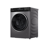 海尔(Haier)滚筒洗衣机全自动10公斤大容量1.1洗净比超薄直驱变频单洗XQG100-BD532S