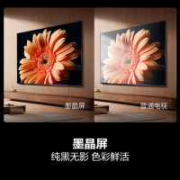 海信电视小墨E5Q Pro 75英寸超画质U+Mini LED 信芯芯片 墨晶屏300Hz 75E5Q-PRO