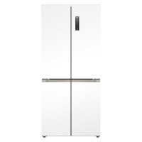 美菱AI小聪明十字对开门BCD-503WSPU9CZX 陶瓷白503升变频MNC+除霜双循环一级风冷无霜AI智能冰箱