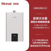林内RUS-20GC62燃气热水器微控水伺服家用精准恒温密闭稳燃