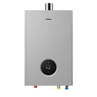 老板 ROBAM燃气热水器家用智能恒温变频节能降噪防冻抗风强排式低水压启动 HT613K-14升智能恒温 天然气