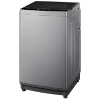 美的全自动波轮洗衣机MB90V33B 9千克大容量低噪节能灰顶开设计