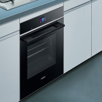 西门子(SIEMENS)38L法国进口蒸烤亚沸锁鲜蒸无冷凝蒸制智能水路清洁 HS756G3B1W