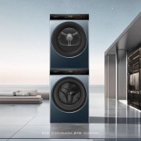 卡萨帝 洗烘套装 CE B12LWDUALBU1+CG S12FALBU1滚筒洗衣机烘干机