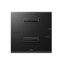 海尔(Haier)嵌入式115升消毒柜ZQD115F-12LCS新款升级家用碗柜厨房小型碗筷光波巴氏纯物理消毒