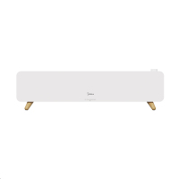 Midea/美的踢脚线HDS22CK(查卡盐湖)石墨烯家用电暖气浴室防水速热电暖器节能省电移动地暖客厅卧室大面积全屋升温