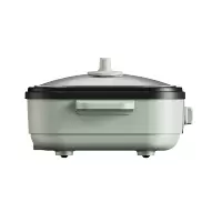 九阳(Joyoung)HG10-G551电火锅电磁加热大火力电热锅家用多功能锅烤涮肉电炒锅 1L [涮烤一体]