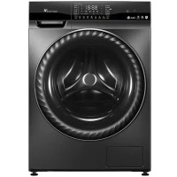 小天鹅10kg水魔方冷水洗智能投放变频1.1洗净比除菌洗烘一体滚筒洗衣机TD100VT8M10IT