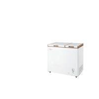 美的(Midea)双温减霜冷柜 202升双箱家用商用冰柜冷冻冷藏卧式顶开门冷柜节能低音冷柜减霜冷柜一级能效