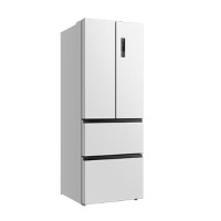 美菱(MELNG)BCD-366WP9CX白 冰箱366升法式多门家用小户型超薄大容量一级能效变频风冷无霜净味