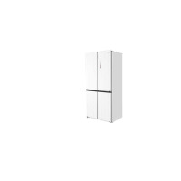 美的(Midea)十字双开四门60cm超薄系列嵌入式变频底部散热家用电冰箱BCD-571WUSPZM(E) 流苏白