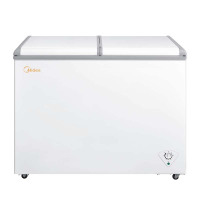 美的(Midea)220升冰柜 双温冷柜 冷藏冷冻 家商两用冰柜 节能冰柜 BCD-220VM(E)