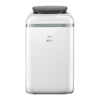 美的移动空调1.5匹冷暖 KYR-35/N1Y-PD2 一体机免安装免排水小型无外机便携可移动空调