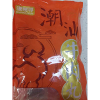 谦慕寻潮汕正宗手打实心牛肉丸汕头火锅丸烧烤食材250克疯狂贪食铺仔-好食兔