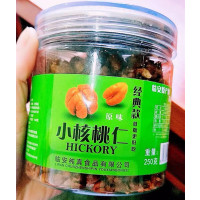 桃妮临安山核桃仁总重500克小核桃仁肉孕妇零食坚果仁椒盐奶油味贪食铺仔-好食兔