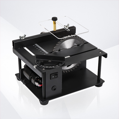 精密台锯迷你理线家电锯小型家用台锯便携式木工推台锯多功能切割机