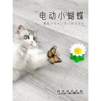 电动旋转猫玩具逗猫棒猫咪蝴蝶解闷武速达自动网红逗猫器玩具