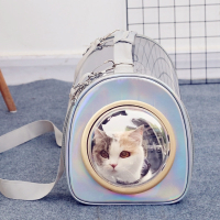 猫包太空舱宠物背包米妮猫咪外出便携包手提小型狗双肩包猫咪书包用品