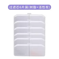 猫咪饮水机自动循环米妮宠物用品水盆喂水器水碗流动猫喷泉狗喝水_半年装滤芯6片树脂活性炭
