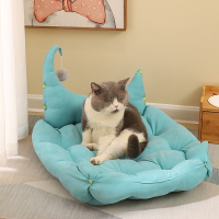 布鲁仕猫窝猫床逗猫玩睡一体四季通用舒适透气猫猫用品