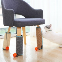 猫抓板武速达耐抓磨剑麻垫立式猫爪柱防猫抓沙发保护可绑桌腿蹭毛器玩具