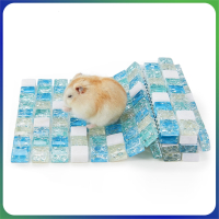 宠物仓鼠米妮用品冰垫夏季消暑兔子凉席龙猫散热降温板冰屋