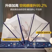 免安装可折叠蚊帐家用卧室2021新款加密加厚防摔儿童学生宿舍纹账