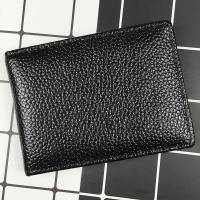 情侣驾驶证皮套女机动车行驶证皮套个性证件包行车本男创意驾照套 荔枝纹黑色