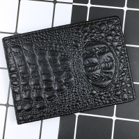 个性情侣款行驶证驾驶本机动车证皮套男女驾照卡包可爱行车本 鳄鱼纹黑色