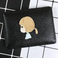 创意驾驶证皮套女驾照夹行驶套驾驶本男女可爱个性行驶证皮套情侣 大头女生荔枝纹黑色