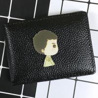 创意驾驶证皮套女驾照夹行驶套驾驶本男女可爱个性行驶证皮套情侣 大头男生荔枝纹黑色