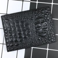 创意驾驶证皮套女驾照夹行驶套驾驶本男女可爱个性行驶证皮套情侣 鳄鱼纹黑色