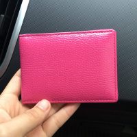 机动车驾驶证皮套女 驾照夹套韩国可爱情侣行驶证套个性男二合一 玫粉色无图案