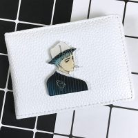 行驶证机动车驾驶证皮套女个性韩国驾照夹情侣驾照本男夹可爱 白帽男生荔枝纹白色