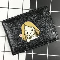 驾驶证皮套女个性机动车行驶证皮套包情侣行车本男创意驾照套 爱心女孩荔枝纹黑色