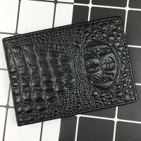 驾驶证皮套女个性机动车行驶证皮套包情侣行车本男创意驾照套 鳄鱼纹黑色