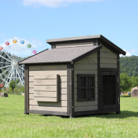 户外室内防雨防晒狗屋狗窝狗笼狗房狗大型中型犬别墅适用