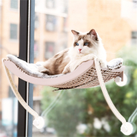 猫吊床猫笼吊床米妮挂窝猫窝一体猫咪窗户冬天晒太阳神器玻璃吸盘悬挂