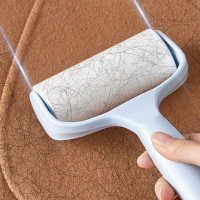 米妮1粘毛器粘毛滚家用衣物滚子除毛器沾尘纸沾毛滚刷替换撕纸
