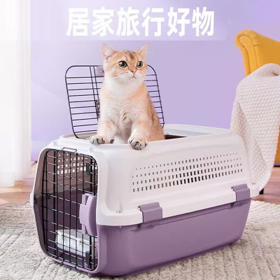 米妮宠物航空箱猫咪托运箱猫笼子便携外出车载猫箱猫包狗笼宠物用品