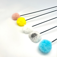 米妮逗猫棒逗猫棒可爱毛绒逗猫棒自嗨猫咪玩具