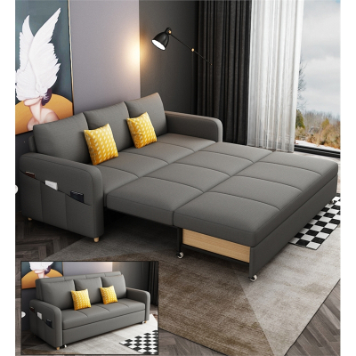 沙发床手逗两用可折叠床坐卧多功能可伸缩网红单人双人客厅小户型沙发