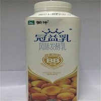 蒙牛冠益乳黄桃果粒450g