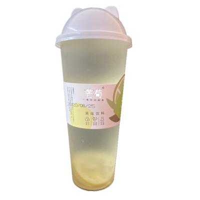 芒苟港式柠檬水果味饮料620ml