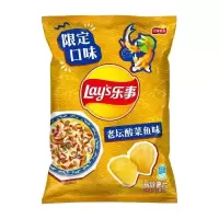 乐事老坛酸菜鱼味70g