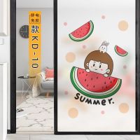 款kd-10[静电免胶]送安装工具 35x80cm|免胶玻璃贴纸儿童房浴室窗户创意窗贴可爱熊猫卧室移门卫生间贴膜